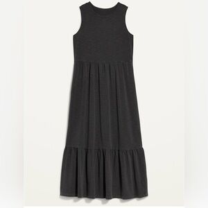 Old Navy Dark Gray Sleeveless Maxi Dress